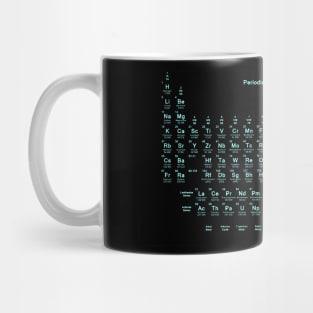 periodic table of elements Mug